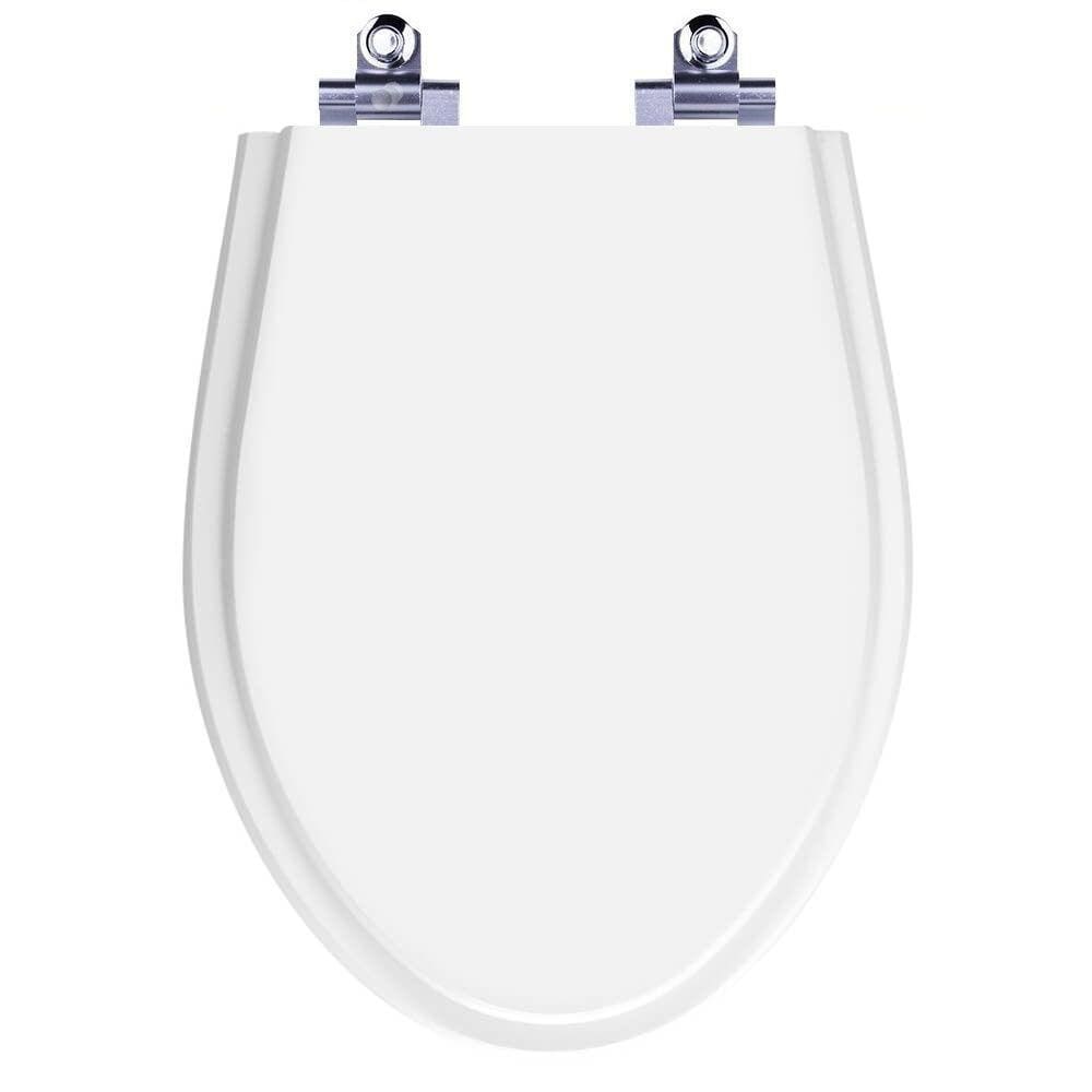 Assento Sanitário Fechamento Lento Absolute Branco para Vaso Ideal Standard