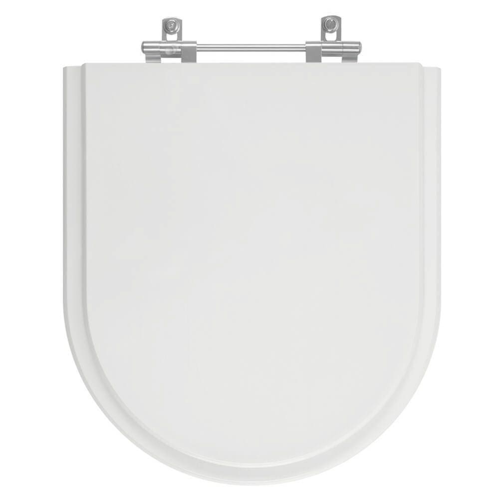 Assento Sanitário Smart Cinza Prata para vaso Celite