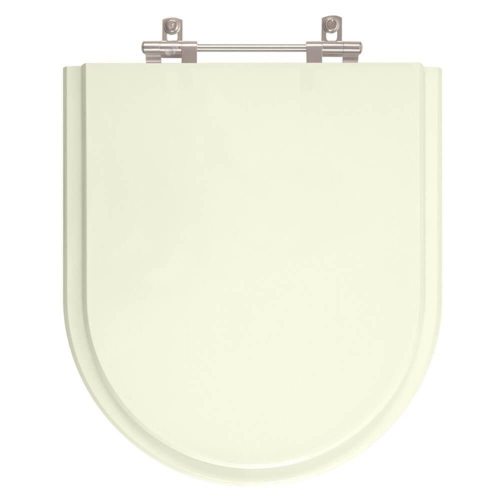 Assento Sanitário Poliester Riviera Plus Pergamon (Bege Claro) para vaso Celite