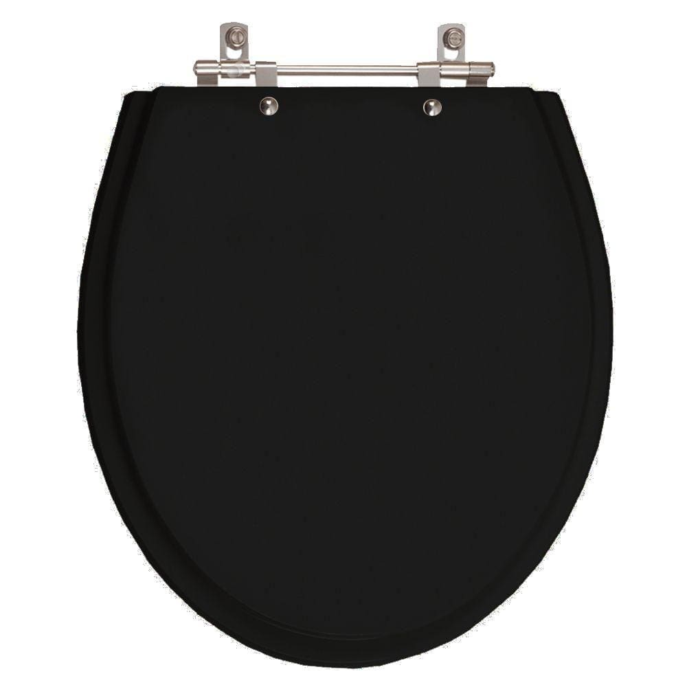 Assento Sanitário Windsor Ébano (Preto) para vaso Deca