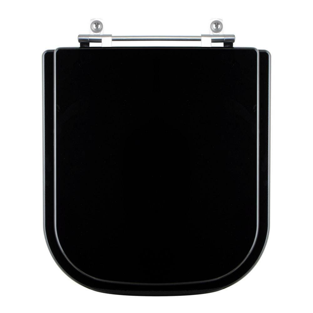 Assento Sanitário Modelo Elite Preto Para Vaso Celite 6lpf