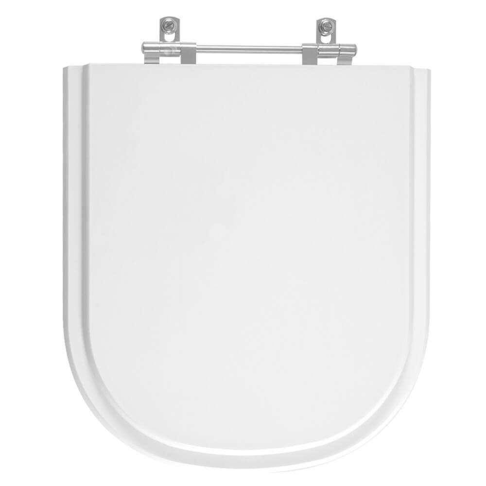 Assento Sanitário Poliester Palomba Branco para vaso Laufen