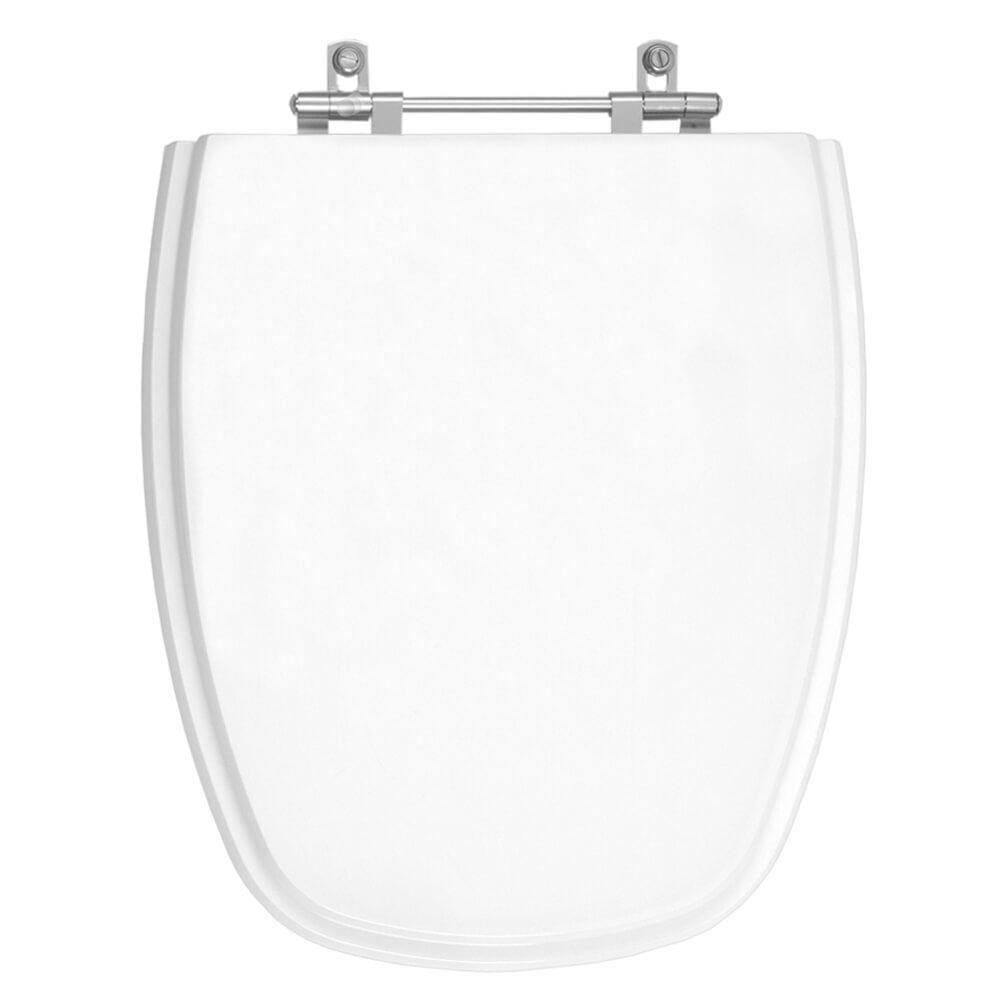 Assento Sanitário Poliester Monaco Branco para vaso AgnesT
