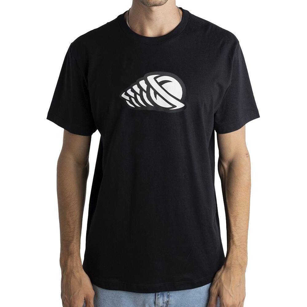 Camiseta Lost Repeat Saturn SM24 Masculina Preto