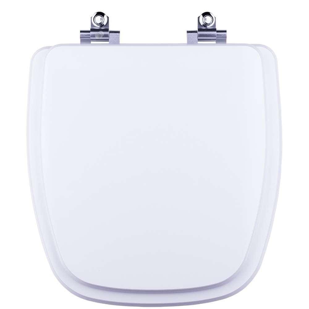 Tampa de Vaso Laqueado com Amortecedor Flex Branco para vaso Deca 6lpf