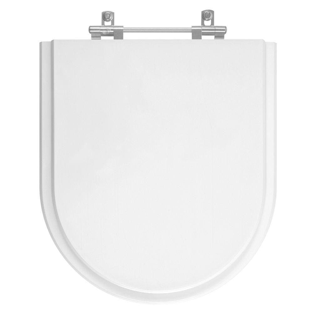 Assento Sanitário Poliester Riviera Plus Branco para vaso Celite