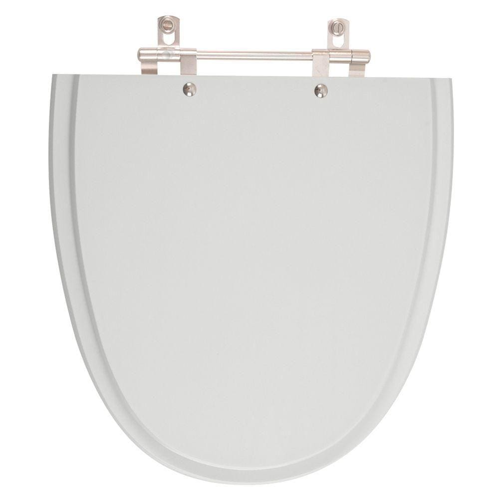 Tampa de Vaso Poliester Up Cinza Claro para bacia Celite