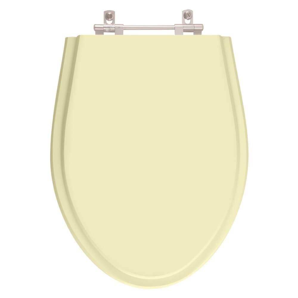 Tampa de Vaso Sanitário Poliéster Alpinia Marfim para bacia Fiori