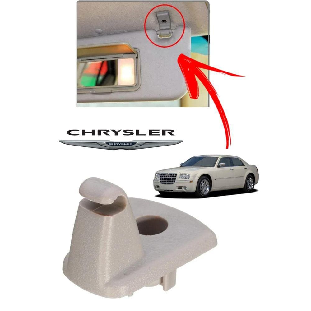 Suporte Presilha Grampo Para Sol Bege Chrysler 300 300c 2005 2006 2007 2008 2009 1ej51bd1aa