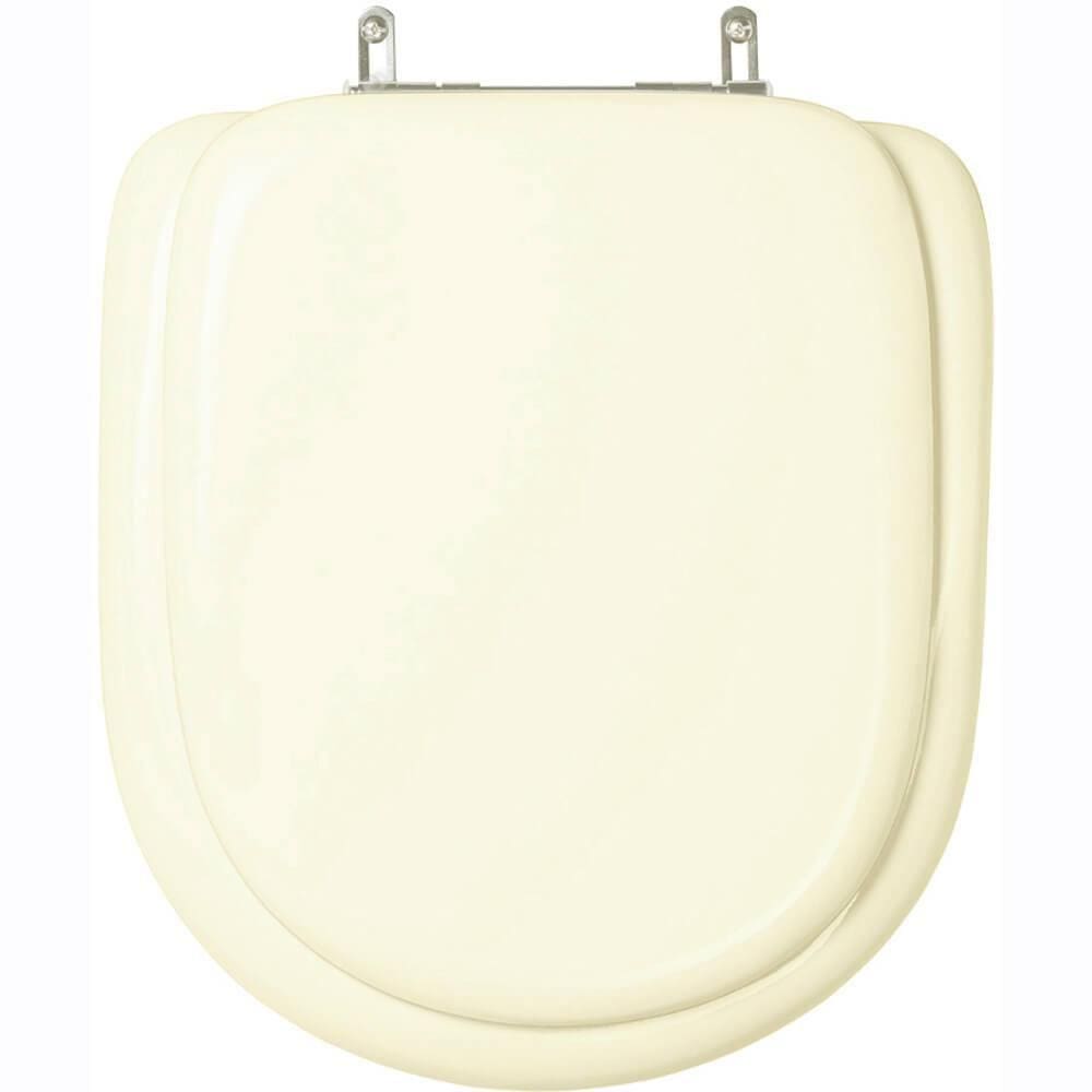 Tampa de Vaso Sanitário Almofadada Flox Marfim para bacia Fiori