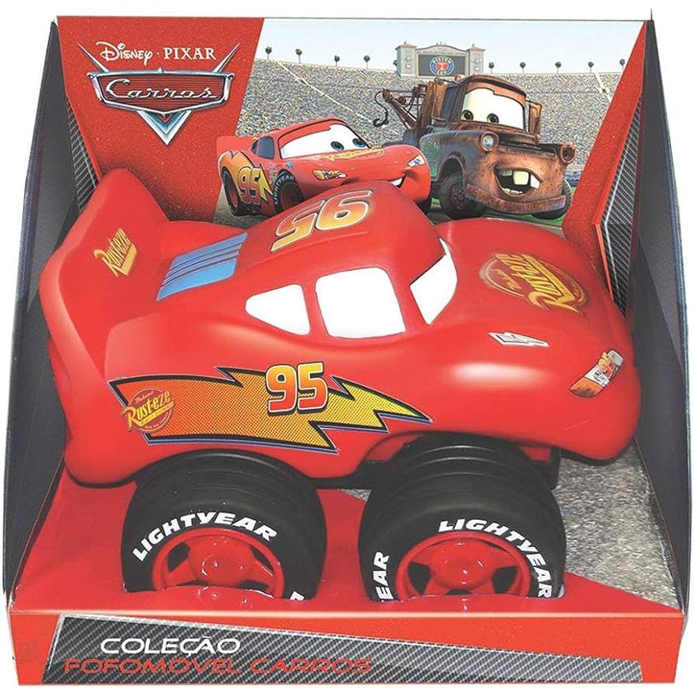 Carro Fofomóvel Relâmpago Mcqueen Vinil Super Fofo