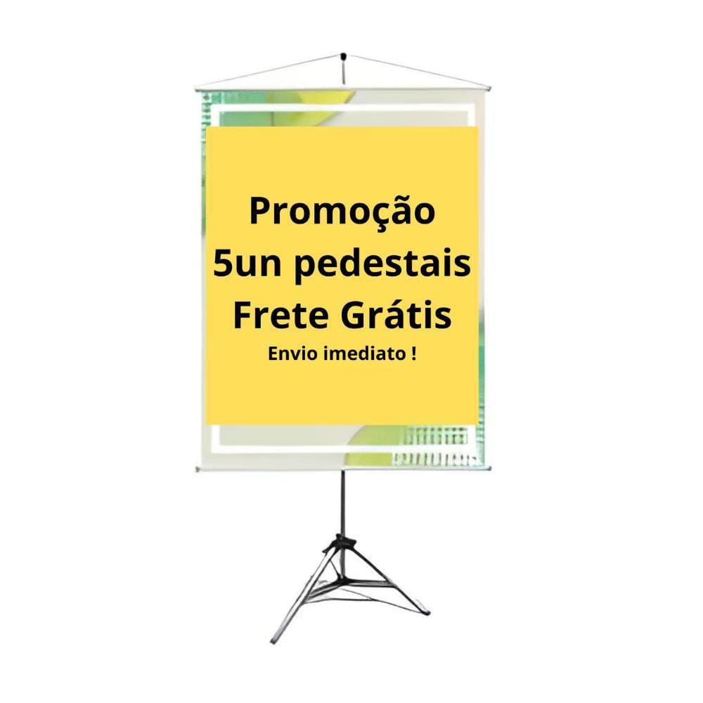 Porta Banner Tripé 1,80 Altura  5 Unidades