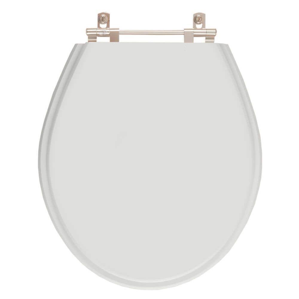 Assento Sanitario Carina Sterling Silver (Cinza Claro) para vaso Ideal Standard