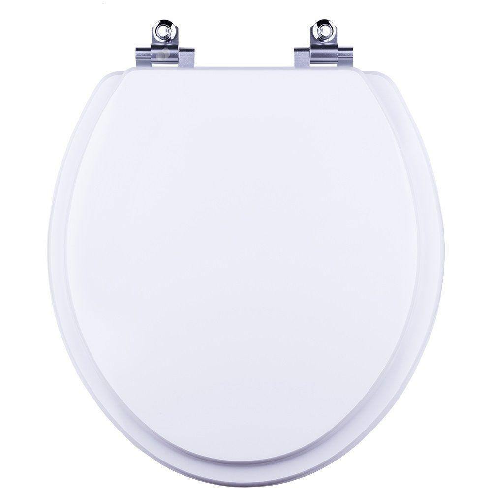 Tampa de Privada Fechamento Suave Fiori Branco para vaso Fiori