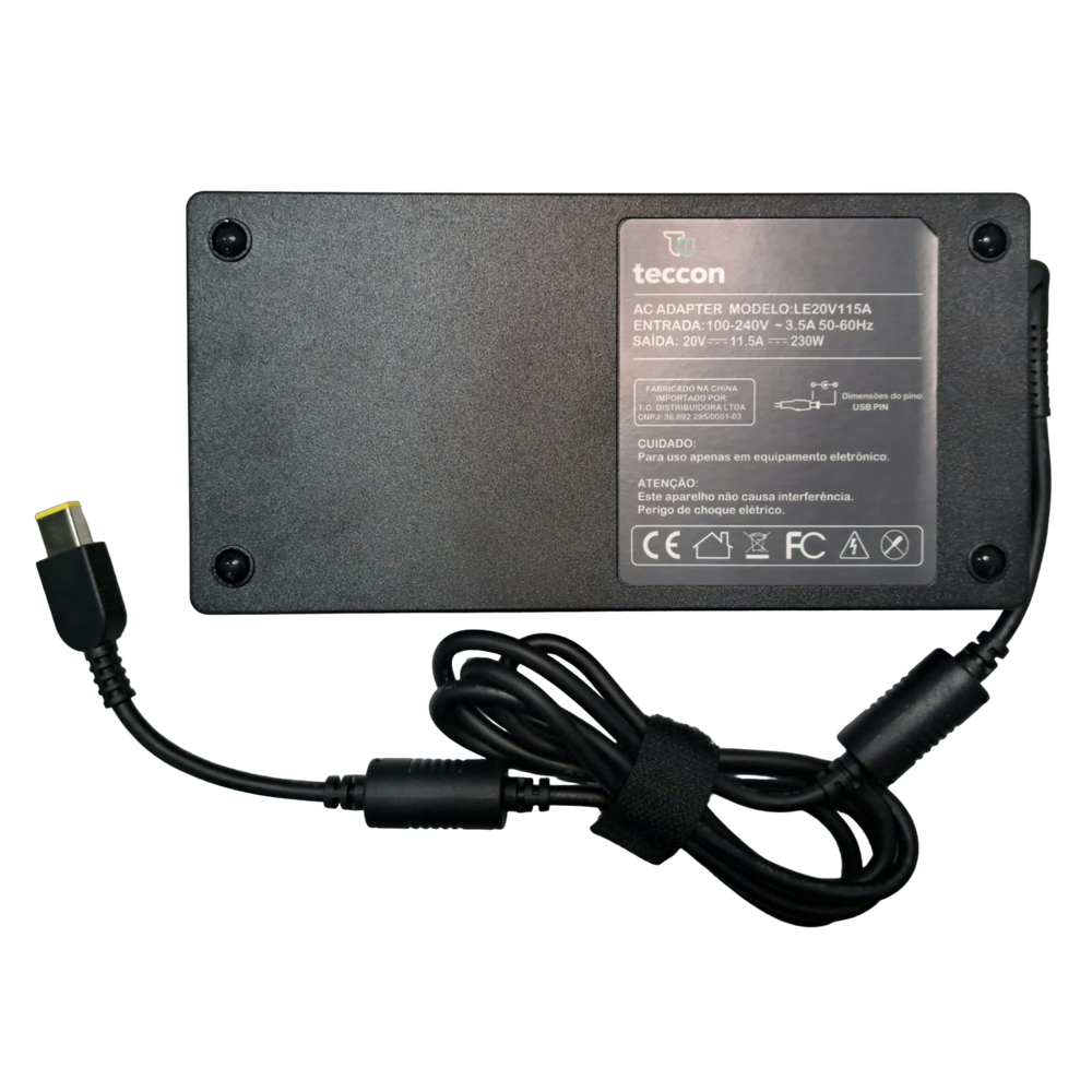 Fonte Carregador Para Notebook Lenovo Legion Y540 230w