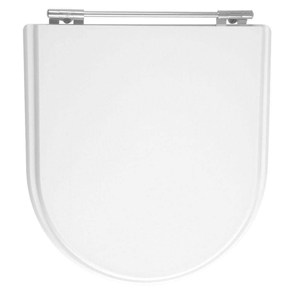 Assento Sanitário Poliéster Calypso Branco para vaso Incepa Laufen