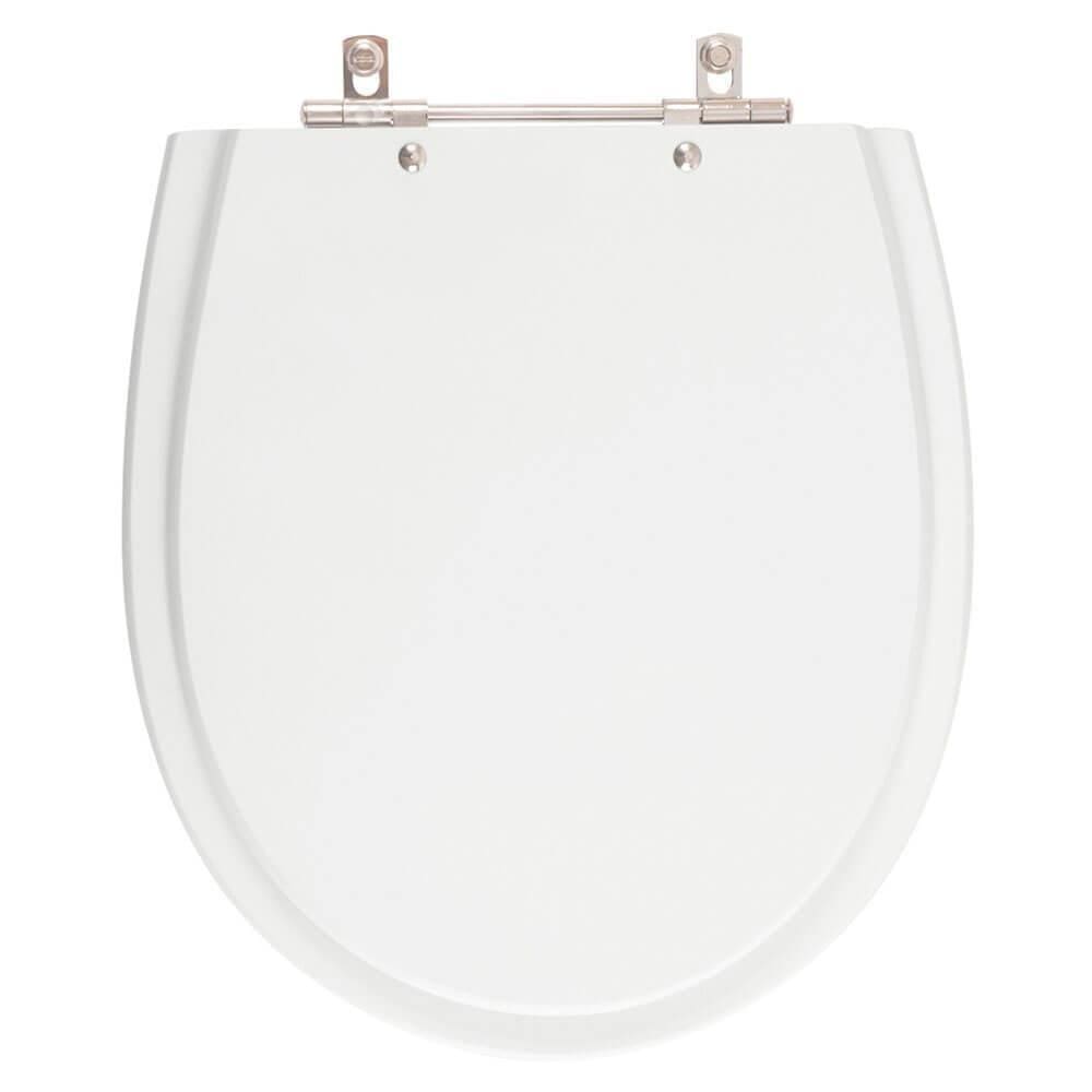 Assento Sanitario Poliester Polo Branco para Vaso Hervy