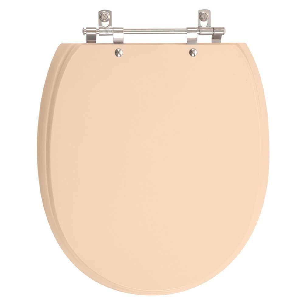 Assento Sanitário Poliester De Ville Rosa Floral para vaso Deca