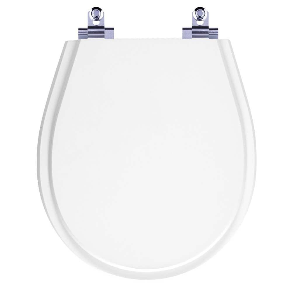 Assento Sanitário Laqueado Soft Close Avalon Branco para vaso Ideal Standard