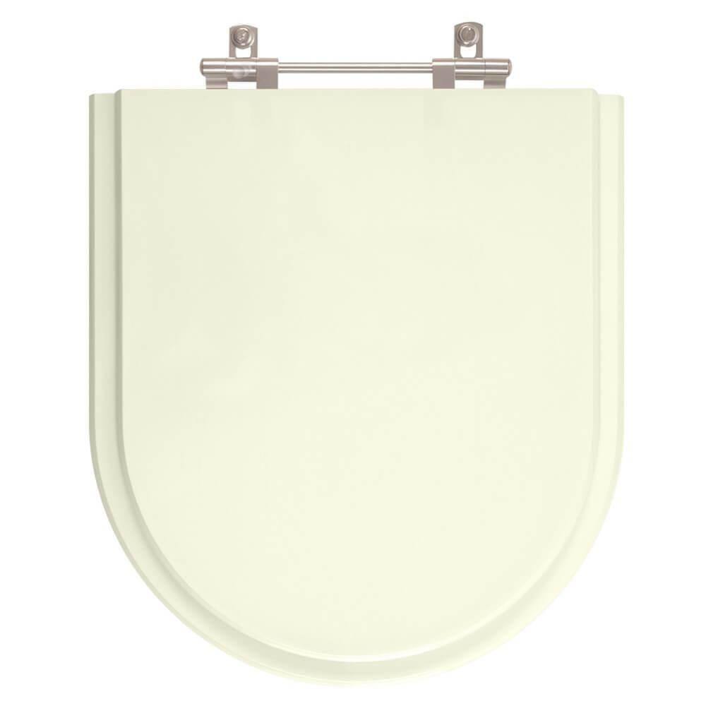 Assento Sanitário Poliester Riviera Plus Pergamon (Bege Claro) para vaso Celite