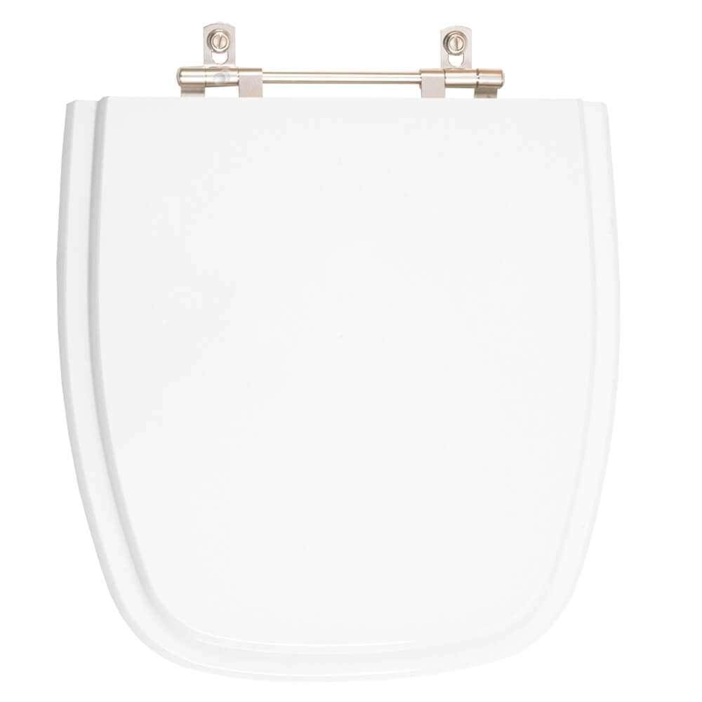 Assento Sanitário Poliéster Vip Branco para vaso Celite 6lpf