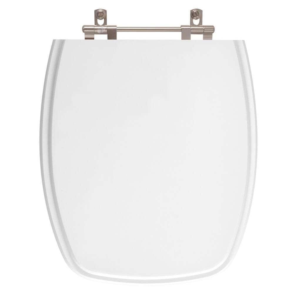 Tampa de Vaso Amarilis Branco para Bacia Fiori 6lpf