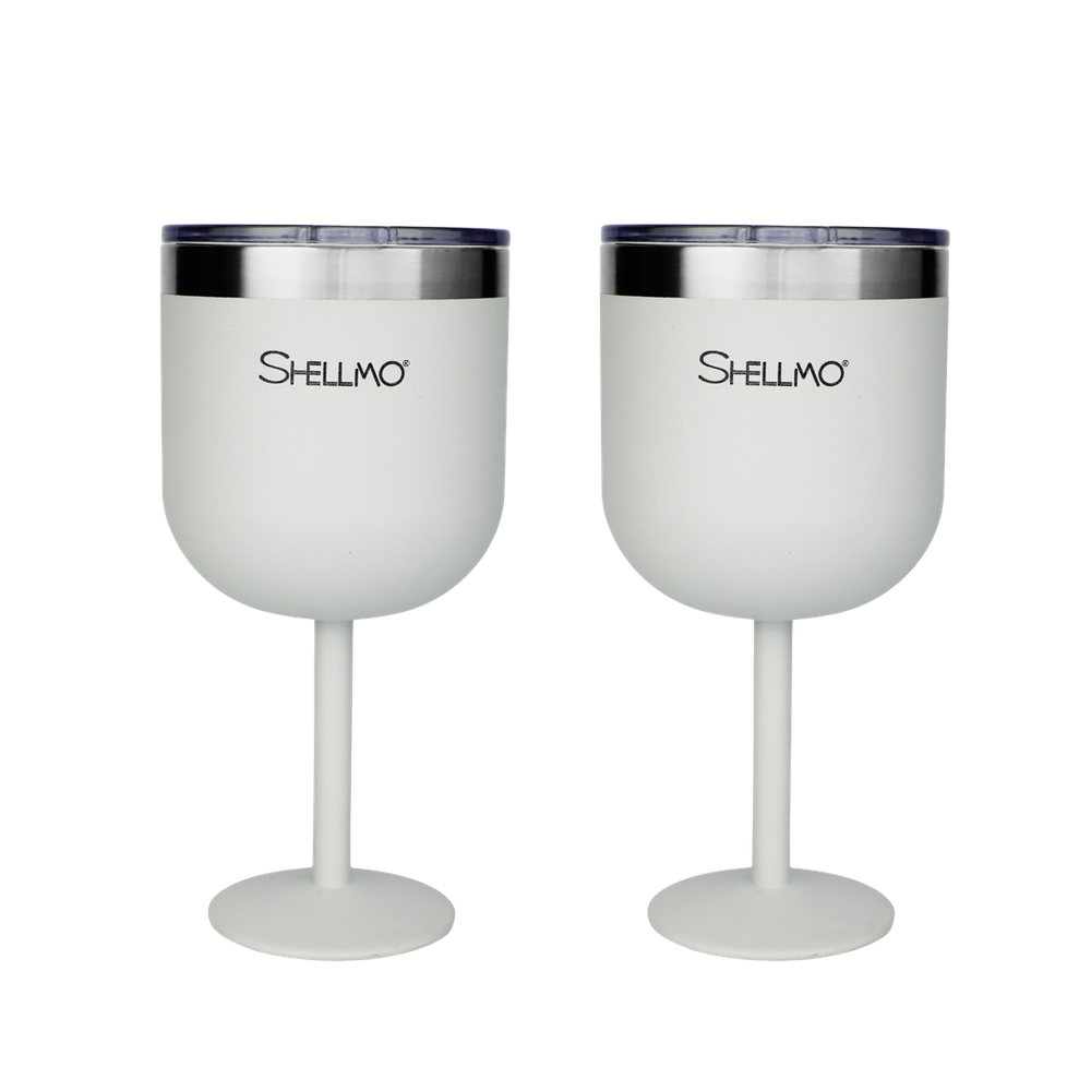 Kit 2 Taças Térmicas Shellmo a Vácuo para Gin - 530ML