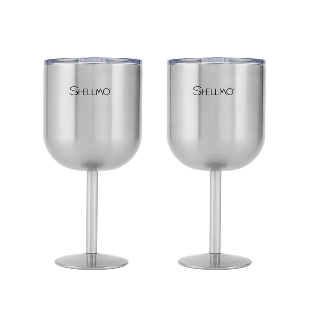 Kit 2 Taças Térmicas Shellmo a Vácuo para Gin - 530ML