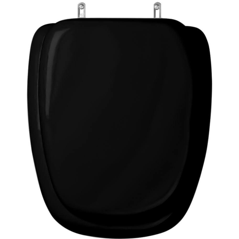 Assento Sanitário Almofadado Stylus Preto Para Louça Celite