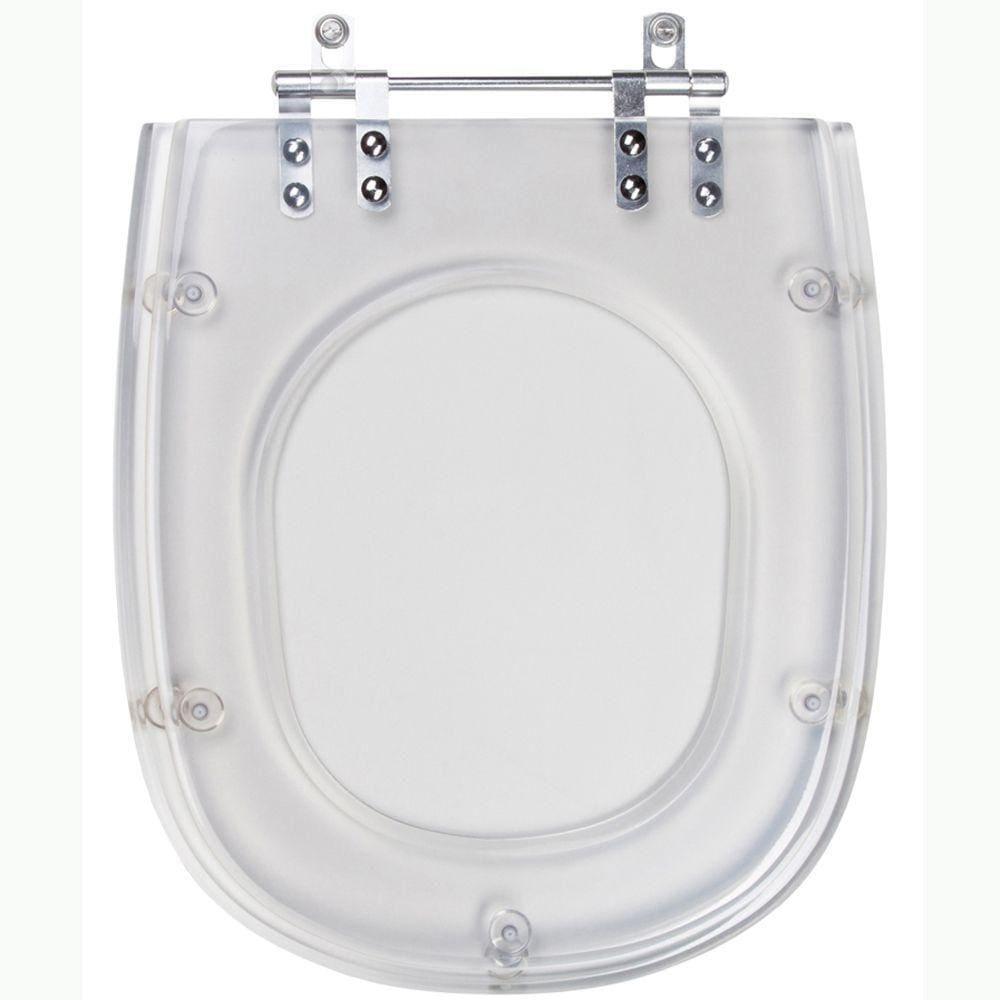 Assento Sanitario Poliester Sabatini Cristal para vaso Icasa