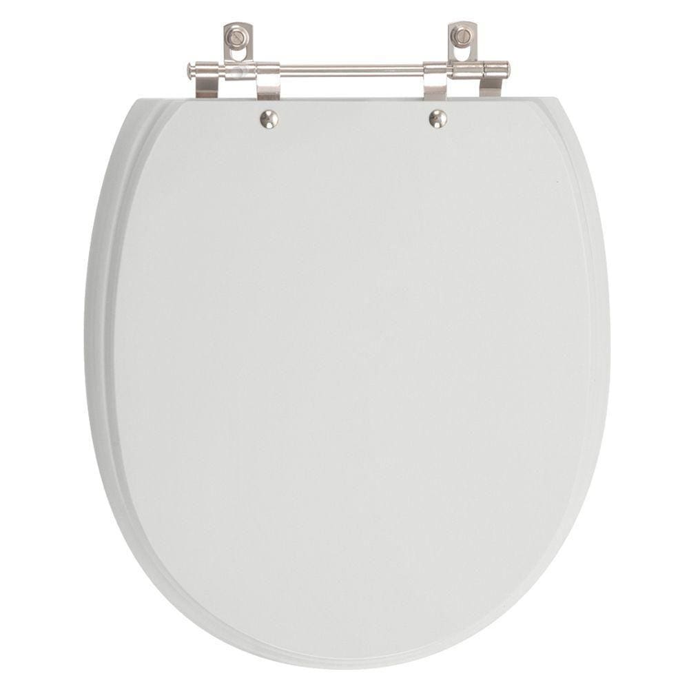 Assento Sanitário De Ville Cinza Real para vaso Deca