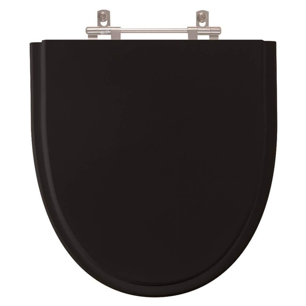 Assento Sanitário Studio Preto para vaso Incepa