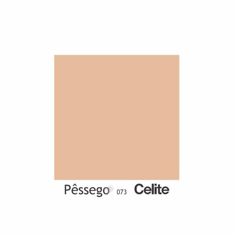 Assento Sanitario Poliester Lirio Pessego para vaso Celite