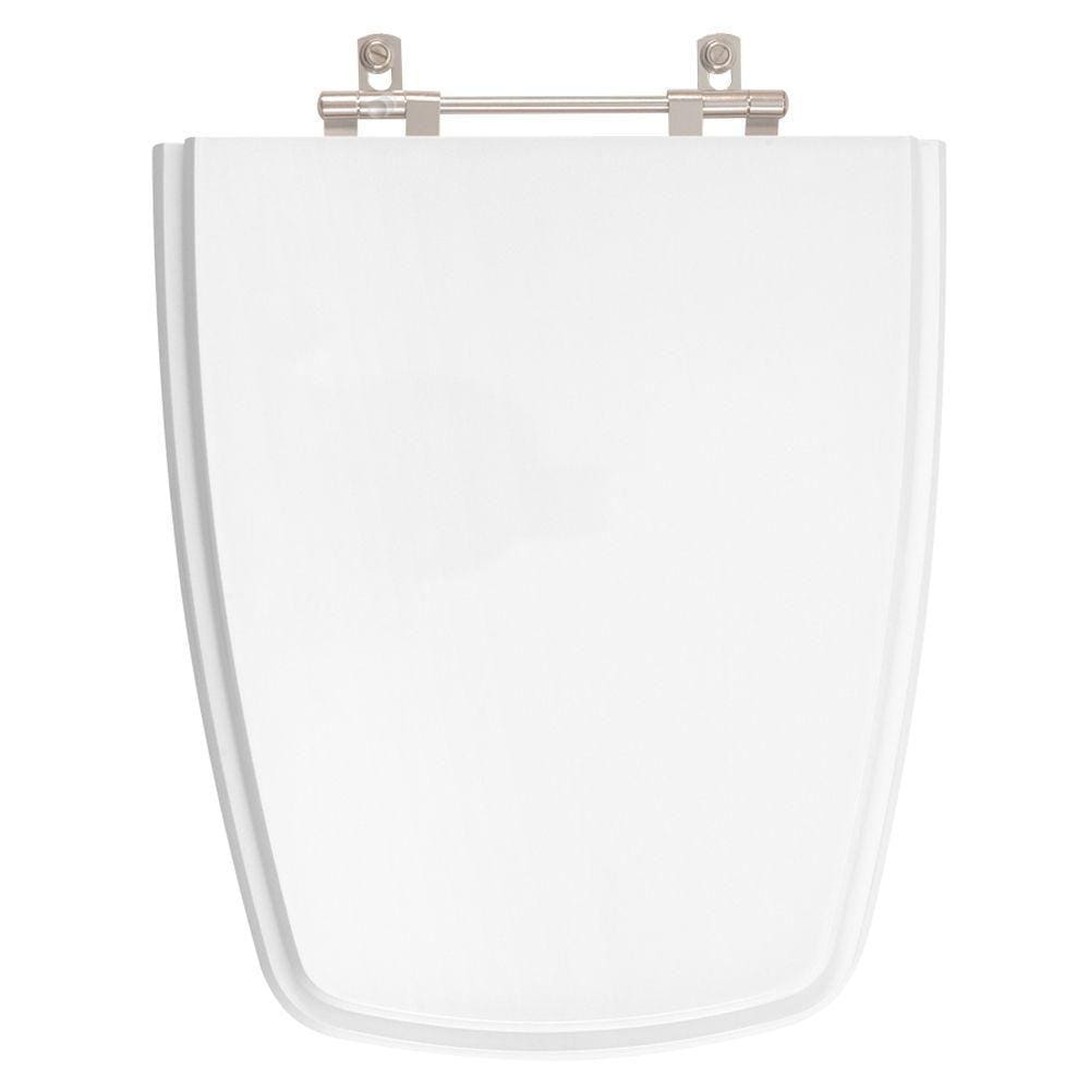 Assento Sanitario Poliester Stylus Excellence Branco para vaso Celite