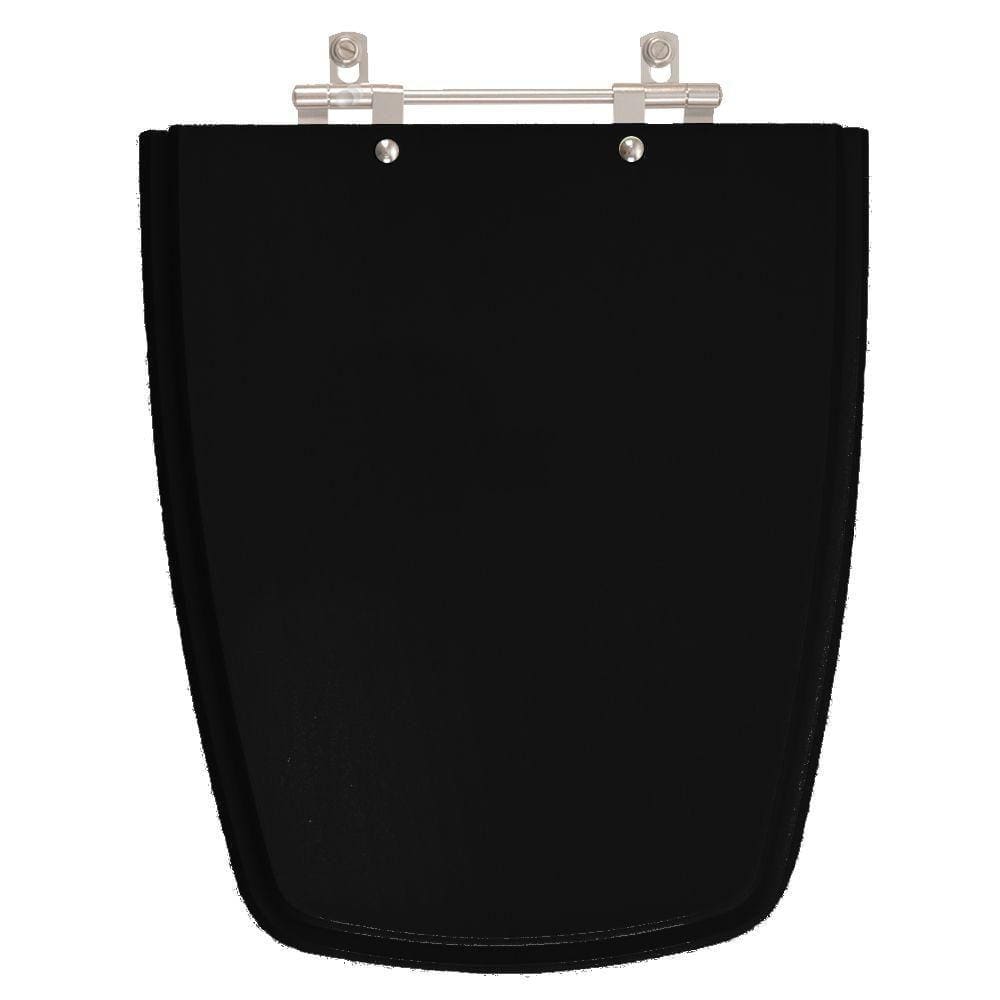 Assento Sanitário Stylus Excellence Preto para vaso Celite