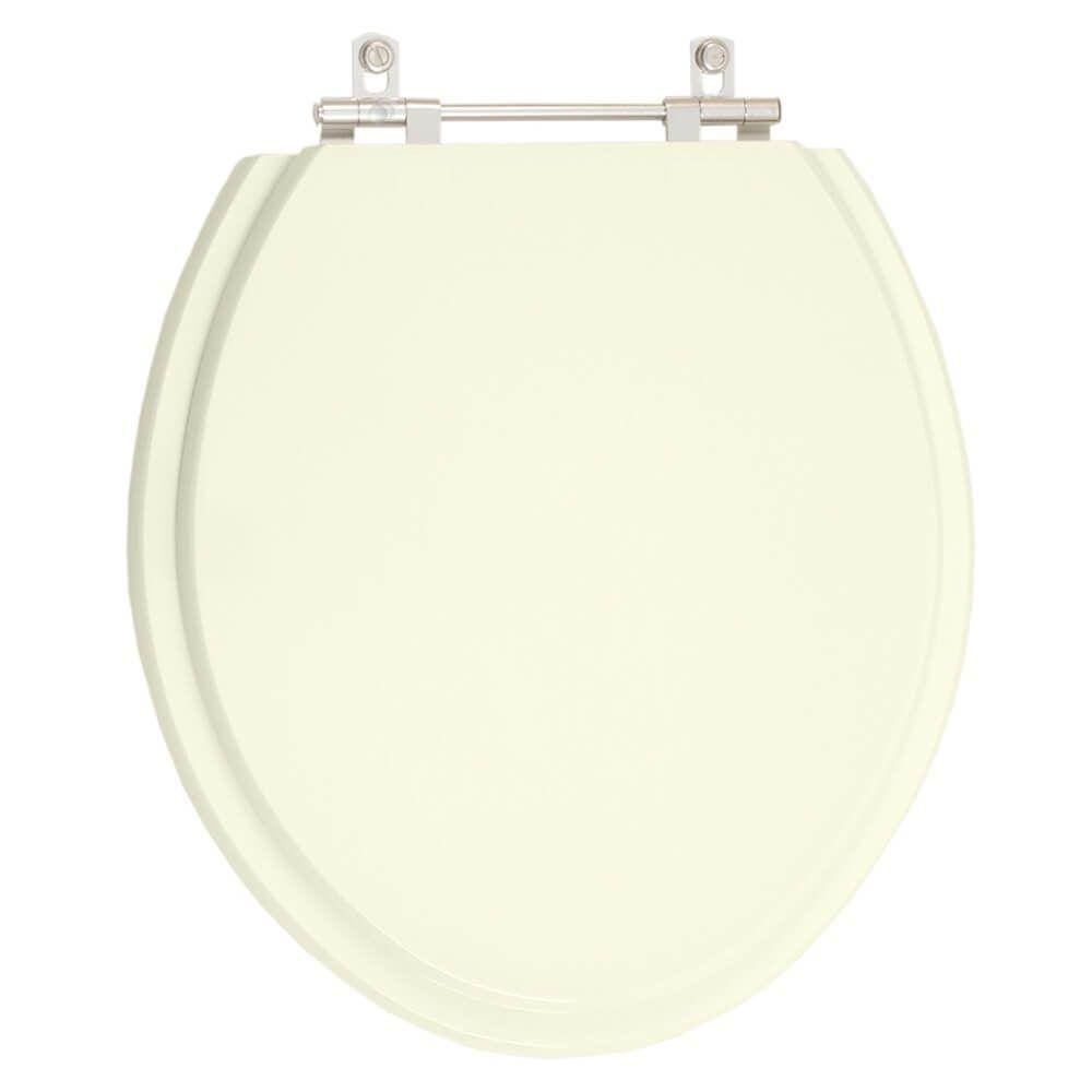 Tampa de Vaso Sanitário Poliéster Fiori Marfim para bacia Fiori