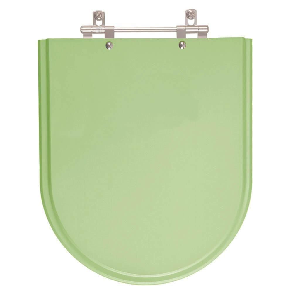 Tampa de Vaso Sanitário Poliéster Flox Verde Claro para bacia Fiori