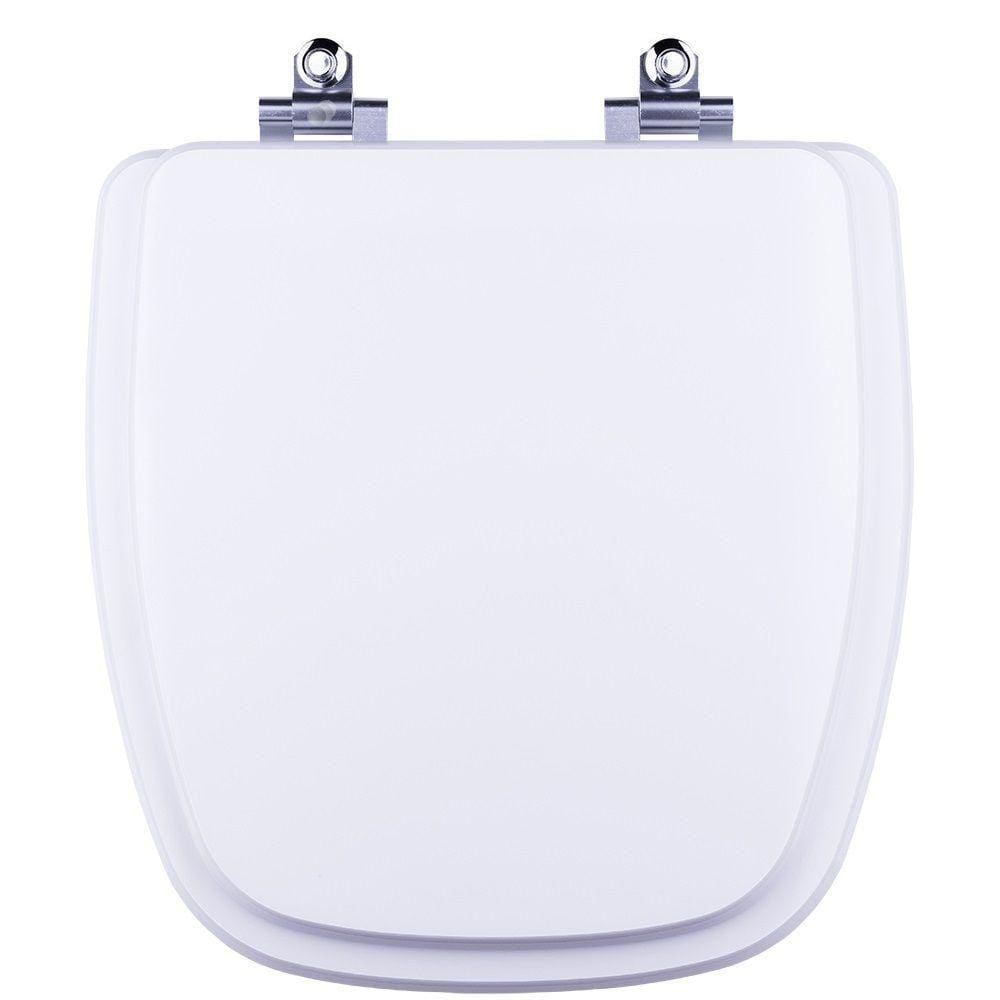 Tampa de Vaso Laqueado com Amortecedor Flex Branco para vaso Deca 6lpf