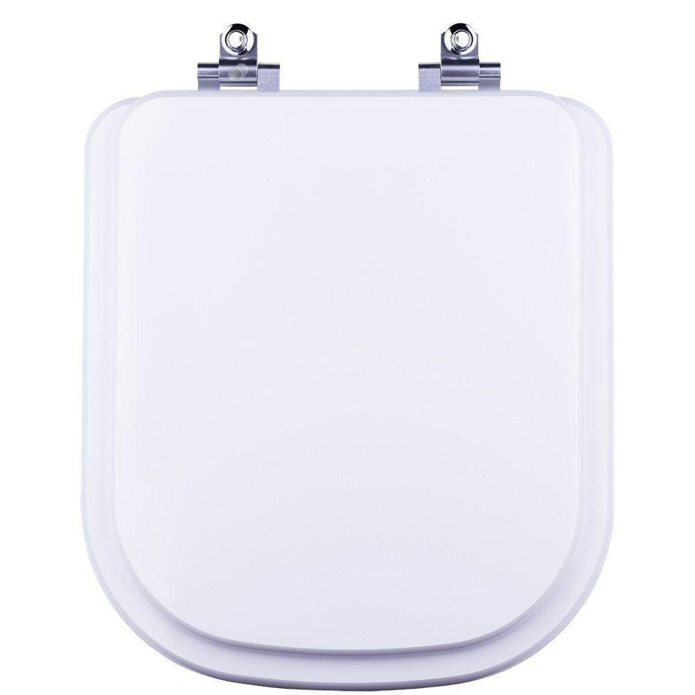 Tampa de Vaso Sanitário com Amortecedor Quadra Branco para Bacia Deca