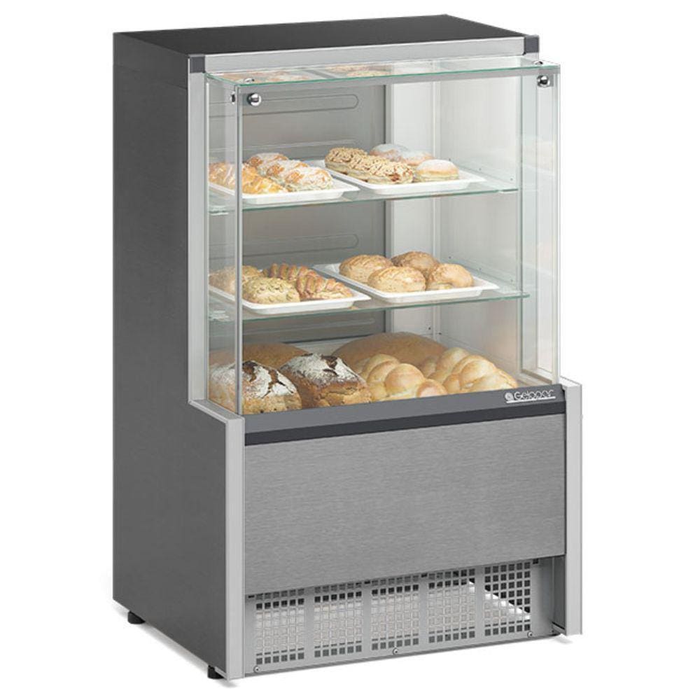 Vitrine Neutra Aurora Vidro Reto MPNA075R Gelopar