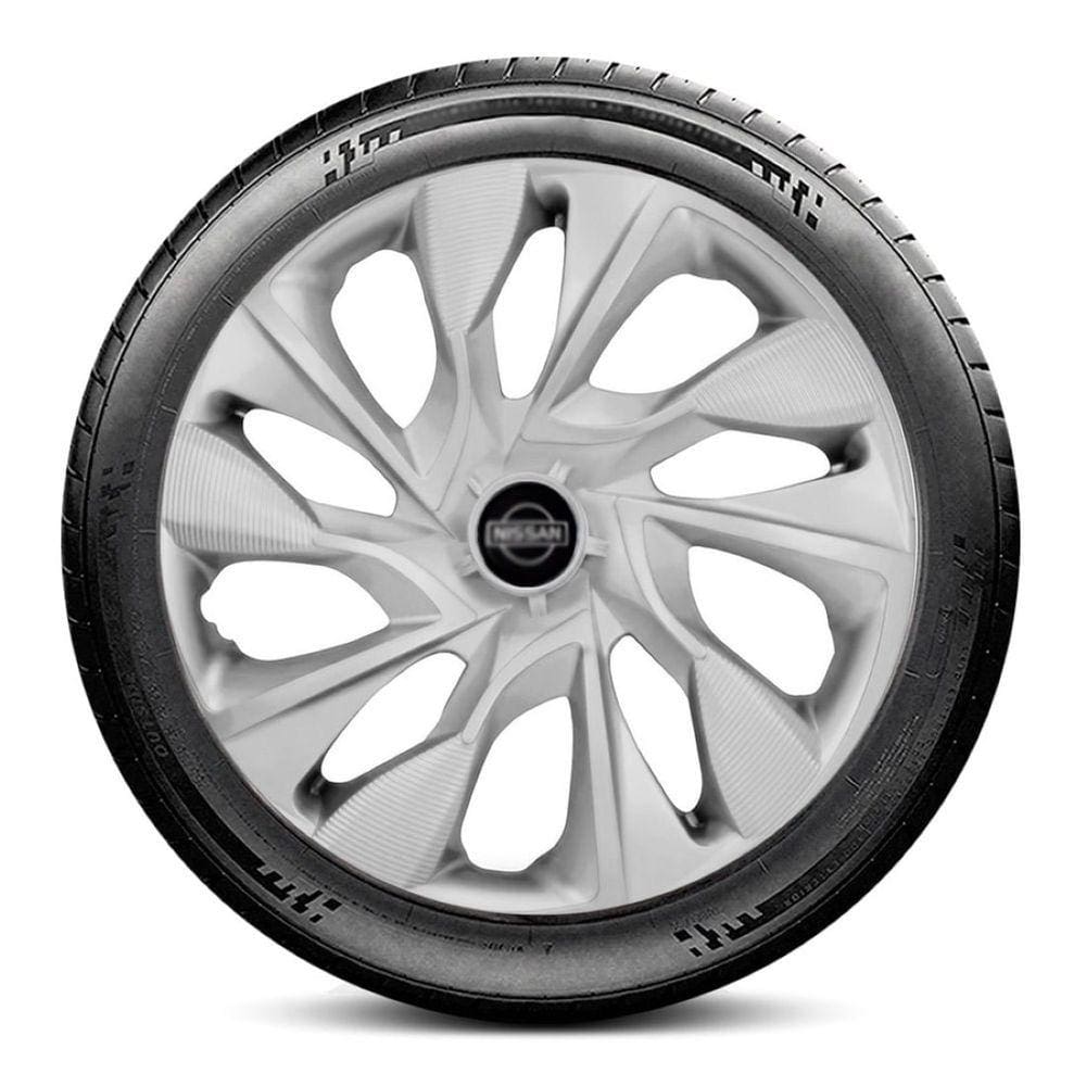 Calota LC330 Nissan Aro 14 Prata DS4 Escolha o carro