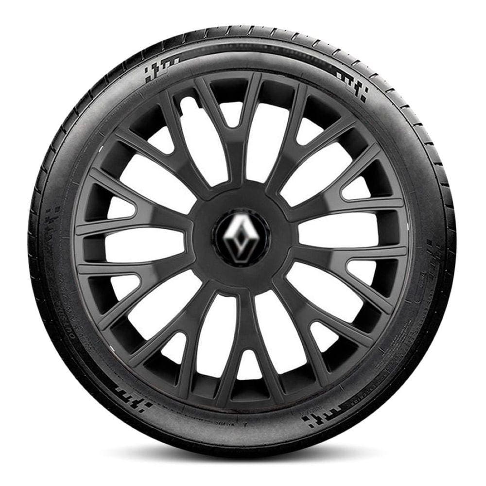 Calota LC323 Renault Aro 14 Prata DS4 Escolha o carro