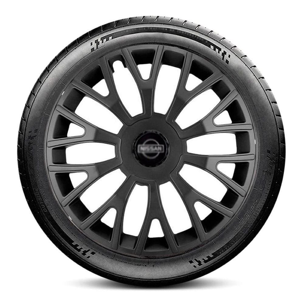 Calota LC323 Nissan Aro 14 Prata DS4 Escolha o carro
