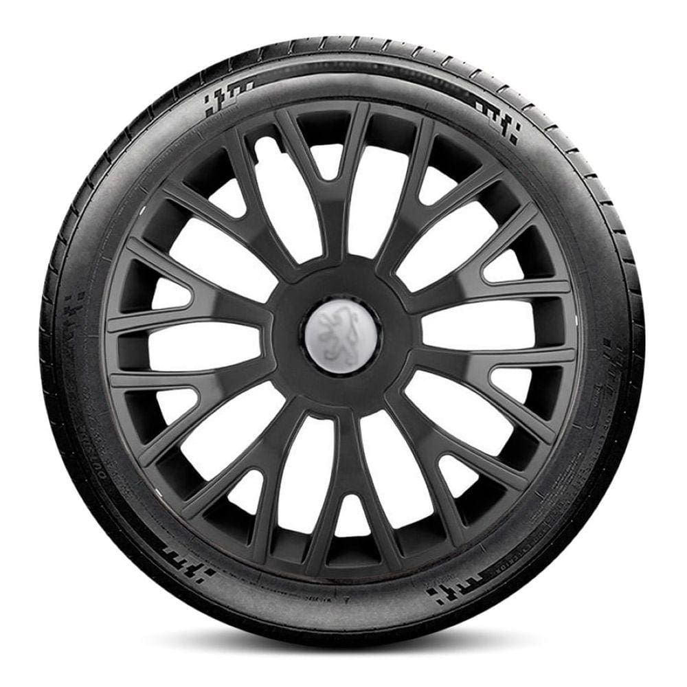 Calota LC323 Peugeot Aro 14 Prata DS4 Escolha o carro