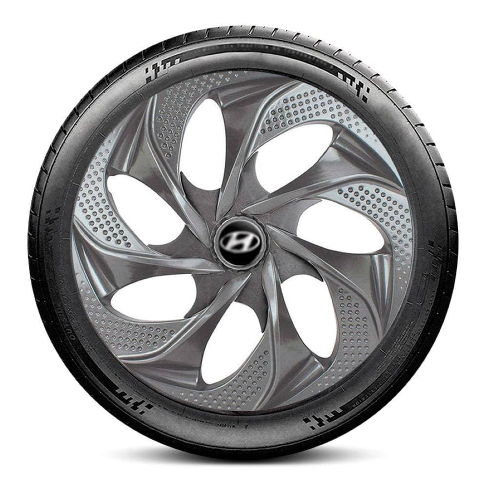 Calota LC371 Hyundai Aro 14 Grafite Evolution Escolha carro