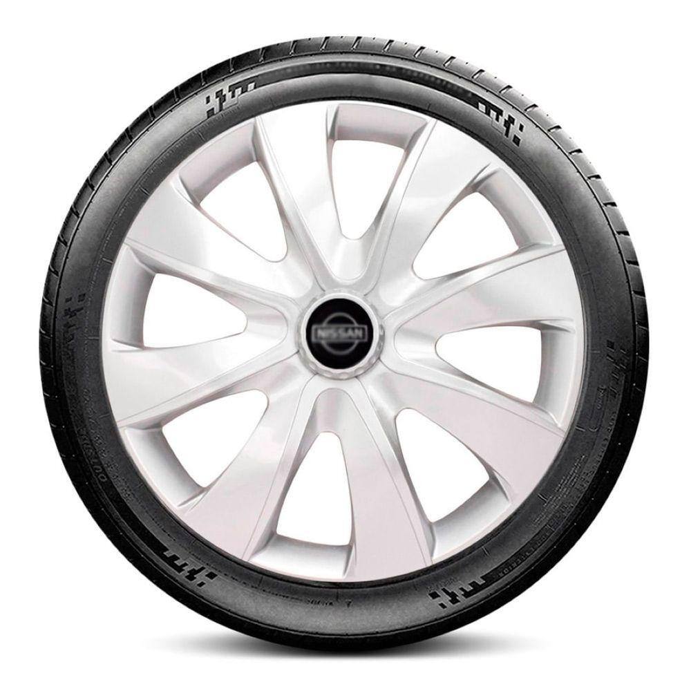 Calota LC230 Nissan Aro 14 Prata Prime Escolha o carro