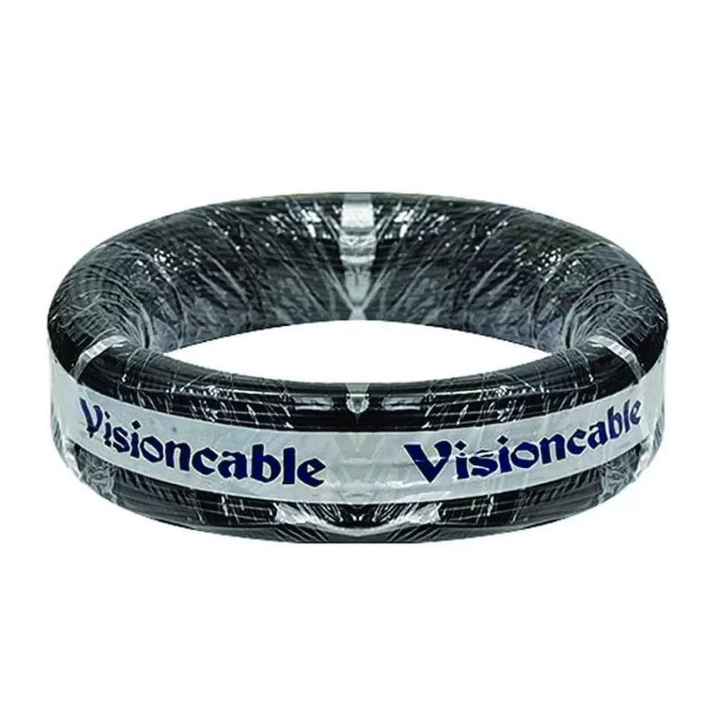Cabo Visioncable Bicolor 2X16 1,00 Rolo 100M - Preto