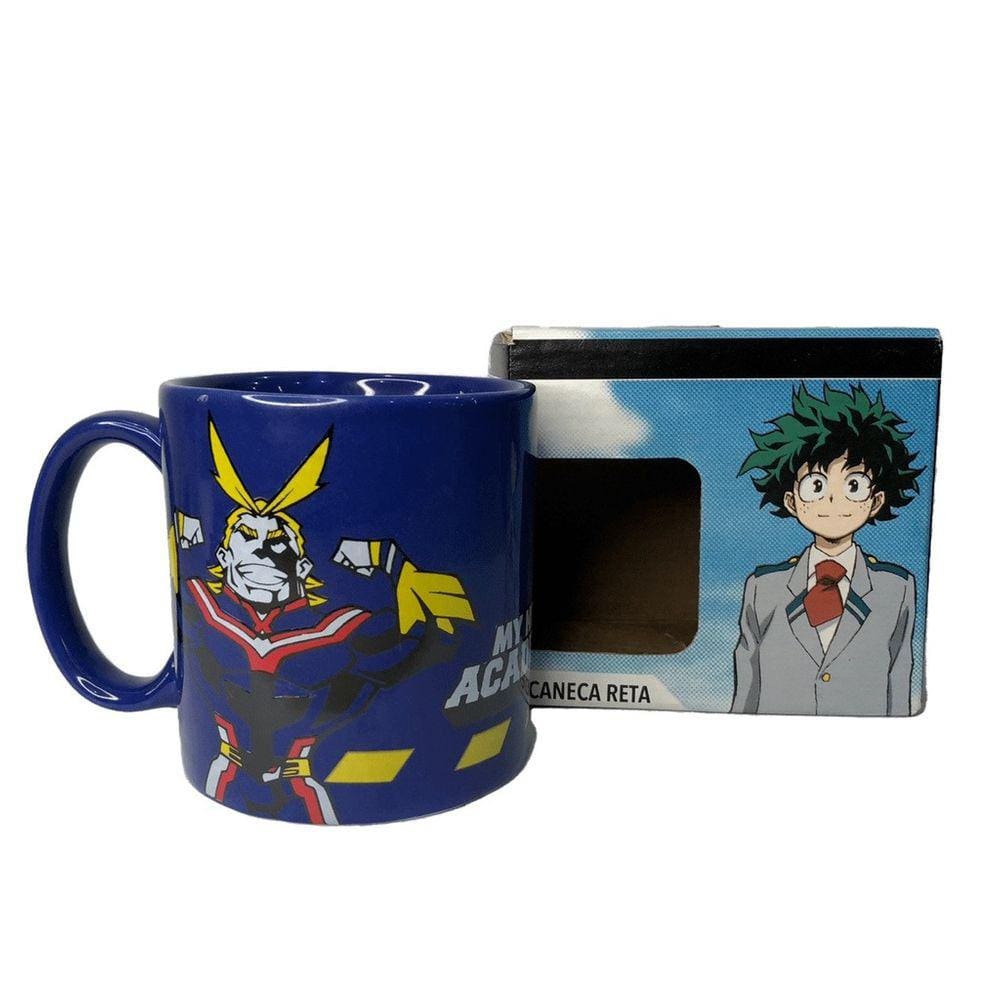 Caneca Reta Porcelana My hero Academia Plus Ultra
