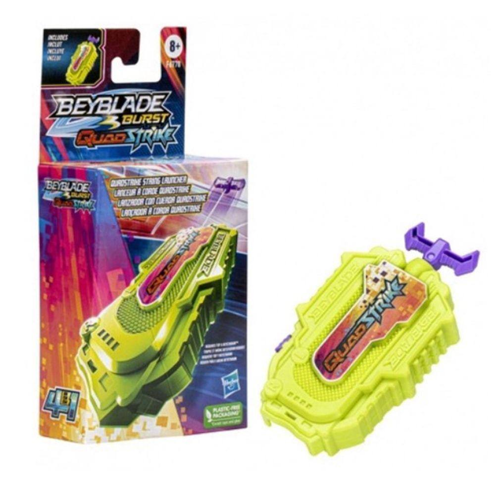 Lançador para Beyblade Cyber Edition Preto Takara Tomy - Pião de