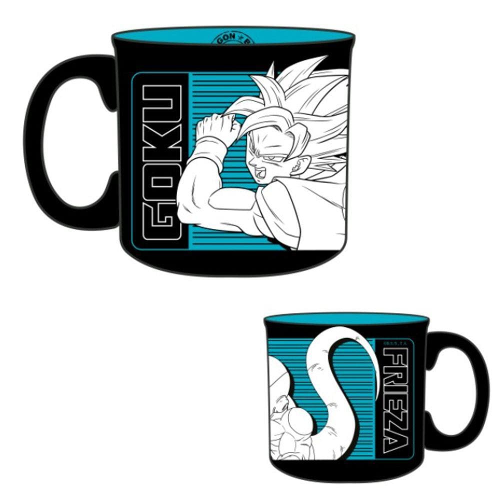 Caneca Camp DBS GOKU/FRIEZA COR UNICA 280 ML